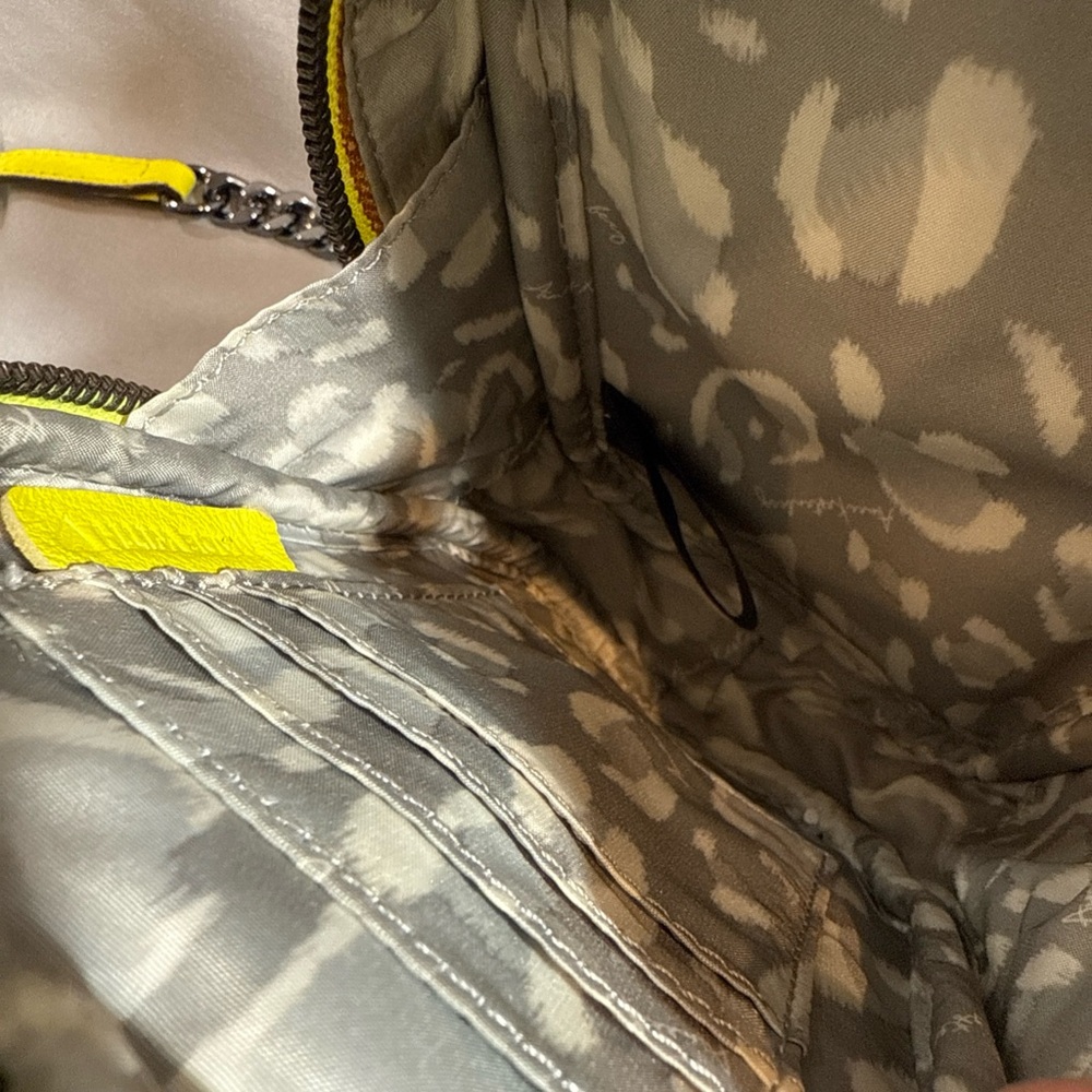 Aimee Kestenberg Leather Crossbody Handbag with RFID Security – Tamitha Yellow - Picture 15 of 16